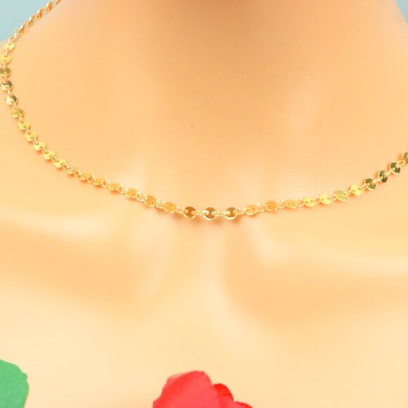 Delicate & Contemporary Necklace Chain, A Lovely Choice for Women, EVCH1555 - Picture 3 of 10